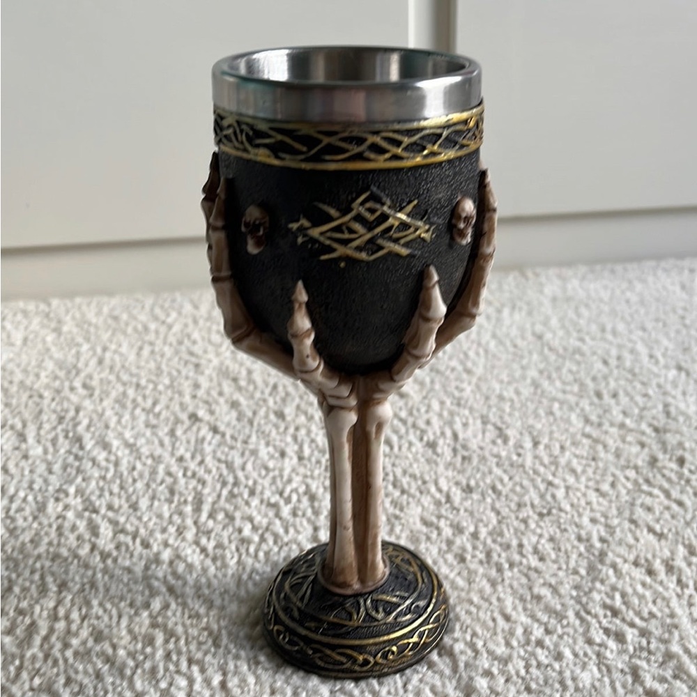 Skeleton chalice